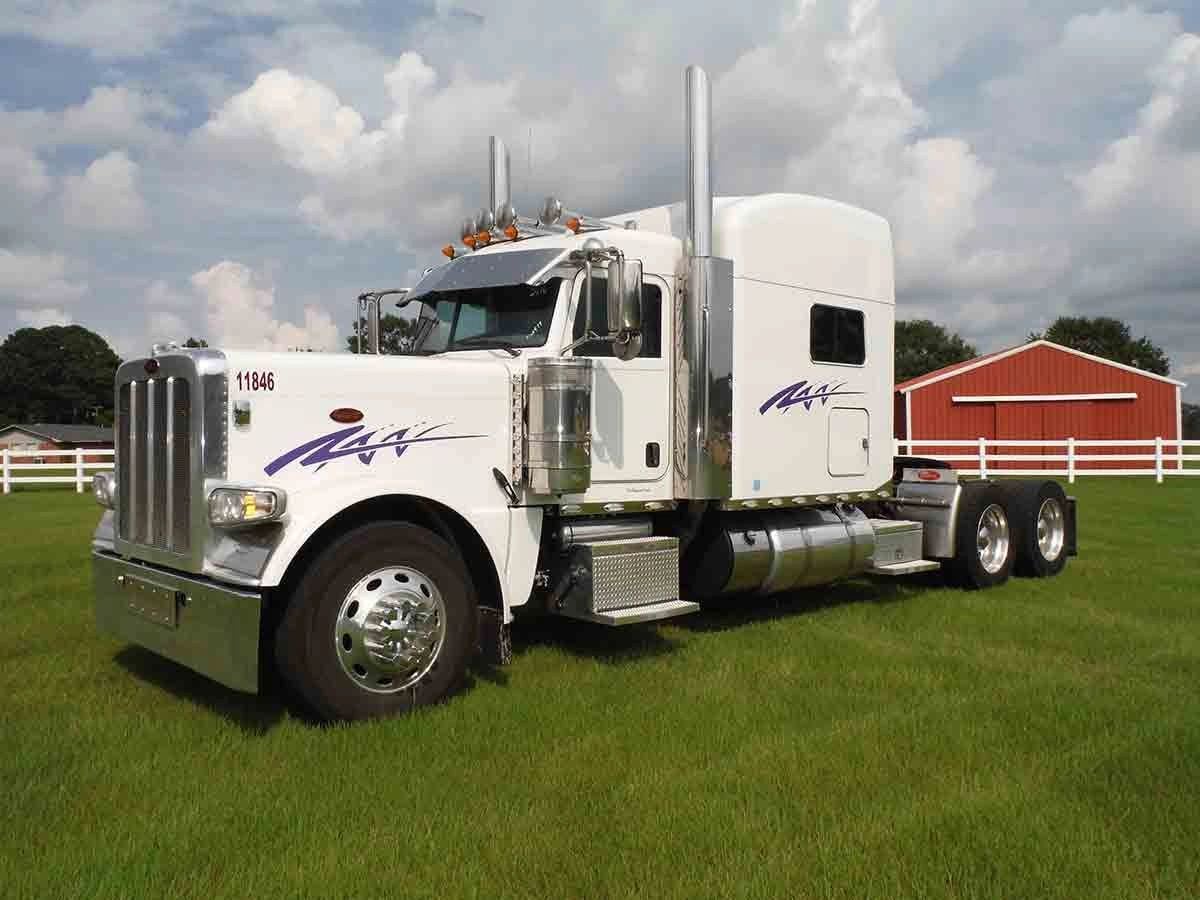 Trademark Trucks white truck cab